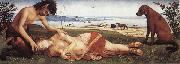 Piero di Cosimo Satyr Mourning over a Nymph Spain oil painting reproduction